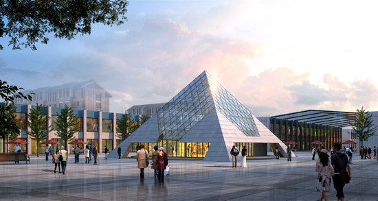 山东金字塔网架