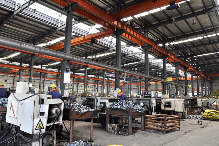 山东网架锥头车间